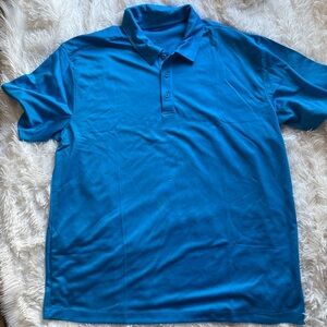 Port Authority Blue Performance Polo Shirt Size 2XL